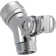 Universal Showering Components Brass Pin Mount Swivel Connector For Handshower