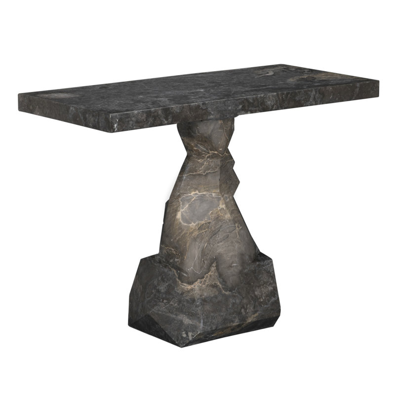 Tilden Console, Marble, Black