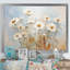 «White Daisy Fields Elegance» sur impression sur toile-1530688703-1452936839