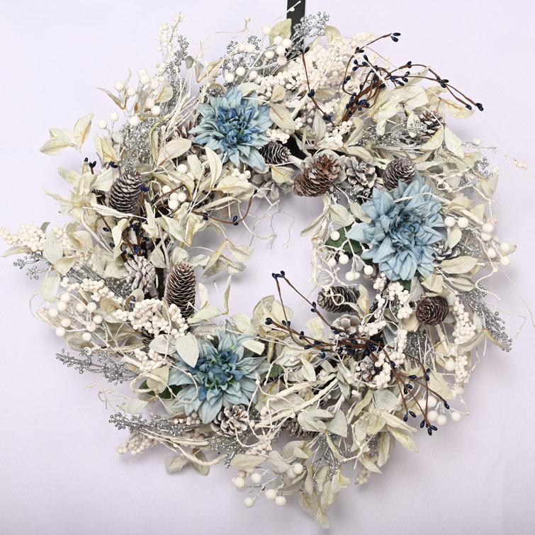 Handcrafted Faux 26'' Wreath