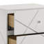 Table de chevet Wragby - blanc
