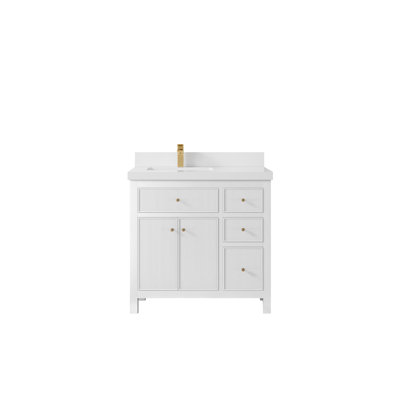 Ensemble de meuble-lavabo simple l 36 "x P 22" Sonoma