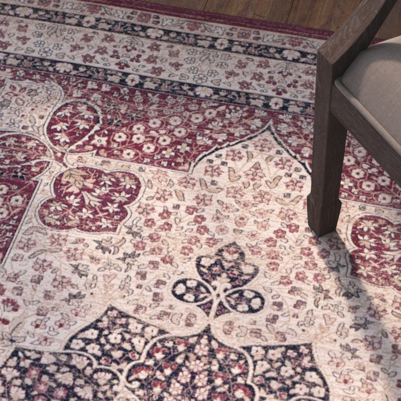 Zaylee Oriental Hand Woven Area Rug, Rectangle 201 x 274 cm