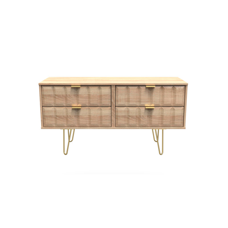 Alard 115cm W 4 - Drawer Chest of Drawers