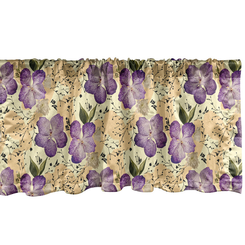 Cantonnière Ikat Ambesonne, L 54 po x L 12 po