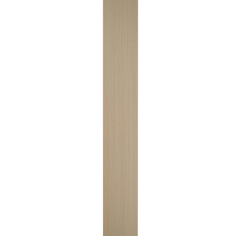 78.7" Decorative WPC Ceiling Baffle System with Rods, Keels & Hardware, Modern Acoustic Ceiling Tubes, Light Cold Oak