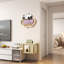 Horloge murale Panda, jolie décoration murale silencieuse, décoration murale créative pour chambre d'enfant, décoration de chambre d'enfant