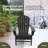 Daylen Outdoor Adirondack Chair With Ottoman-882510776