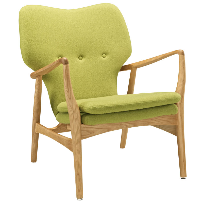 Méridienne Modway Heed, Bouleau / Vert