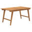 Solid Wood Patio Dining Set Table,