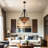 3-light Dimmable Chandelier Tiffany Stained Glass Pendant Light Ceiling Fixtures