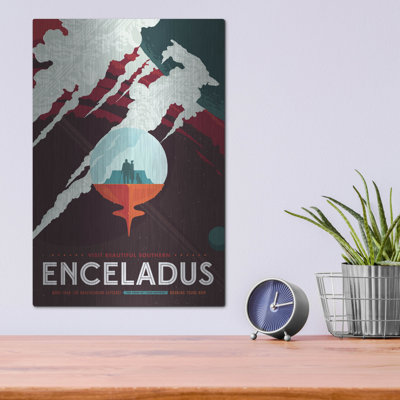 " Visions Of The Future Enceladus, " by NASA Posters