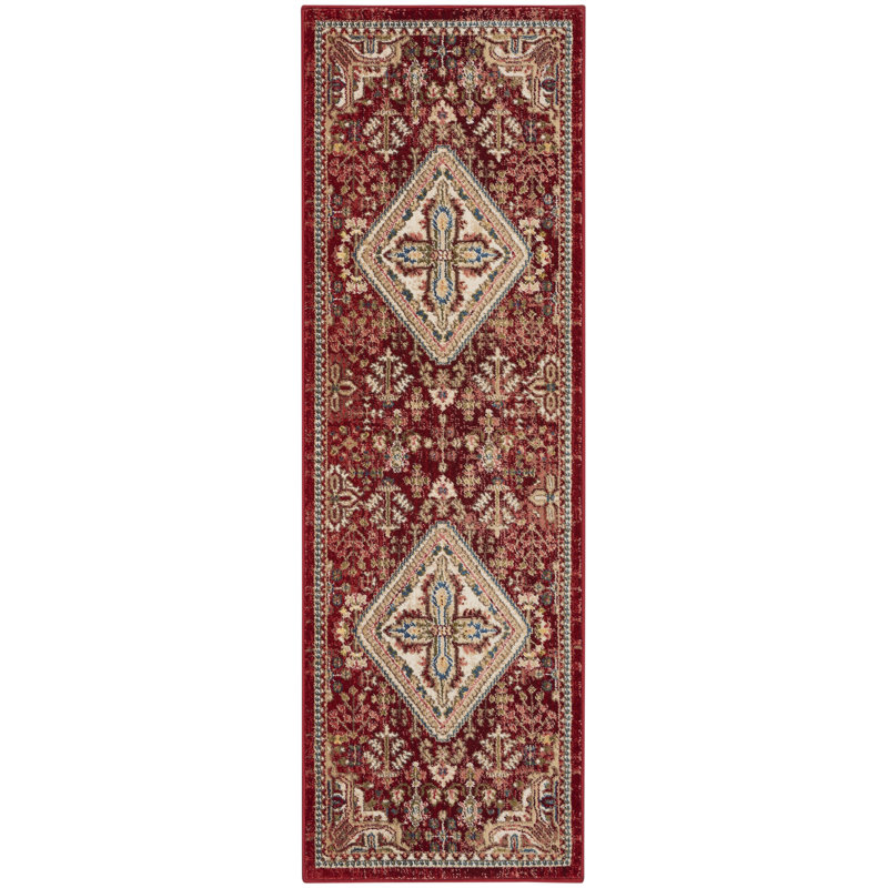 Oriental Indoor Rug, Runner 2' x 6'