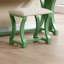 Ensemble de meuble-lavabo avec tabouret pliable unique-129413793