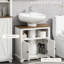 Armoire de salle de bain sous lavabo Kleankin Farmhouse