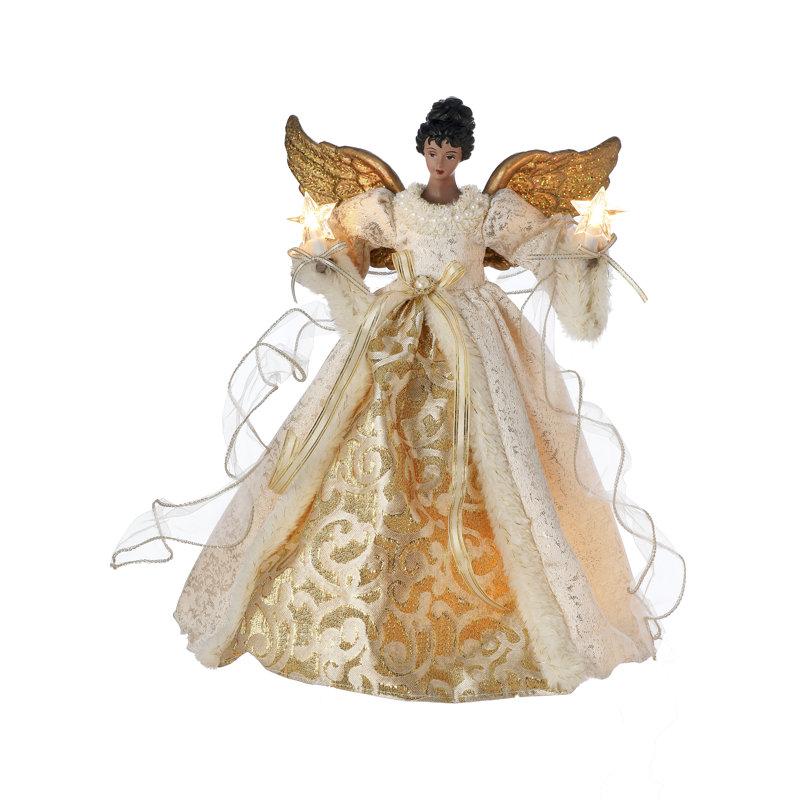 Jaquai 14 " Fabric Tree Topper