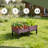 Rattan-style Plastic Outdoor Raised Garden Bed With Legs-1475645527-1463975955
