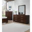 Miroir biseauté pour commode Michae