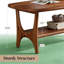 Table basse spacieuse (table basse incluse seulement)
