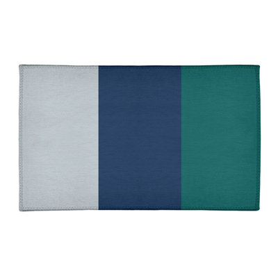 Chenille Striped Indoor Rug
