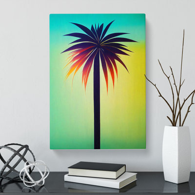 CAN-V0523-1695X Palm Tree Art Vol.4 - Wrapped Canvas Print