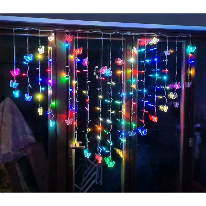 12cm LED Novelty String Light, Blue/Yellow/Pink