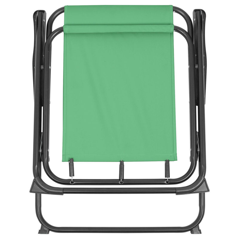 Folding Deck Chair, Green