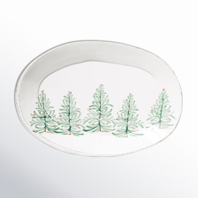 Lastra Holiday Oval Platter