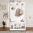 Hall Tree 38.19'' Wide with Bench and Shoe Storage-889035202