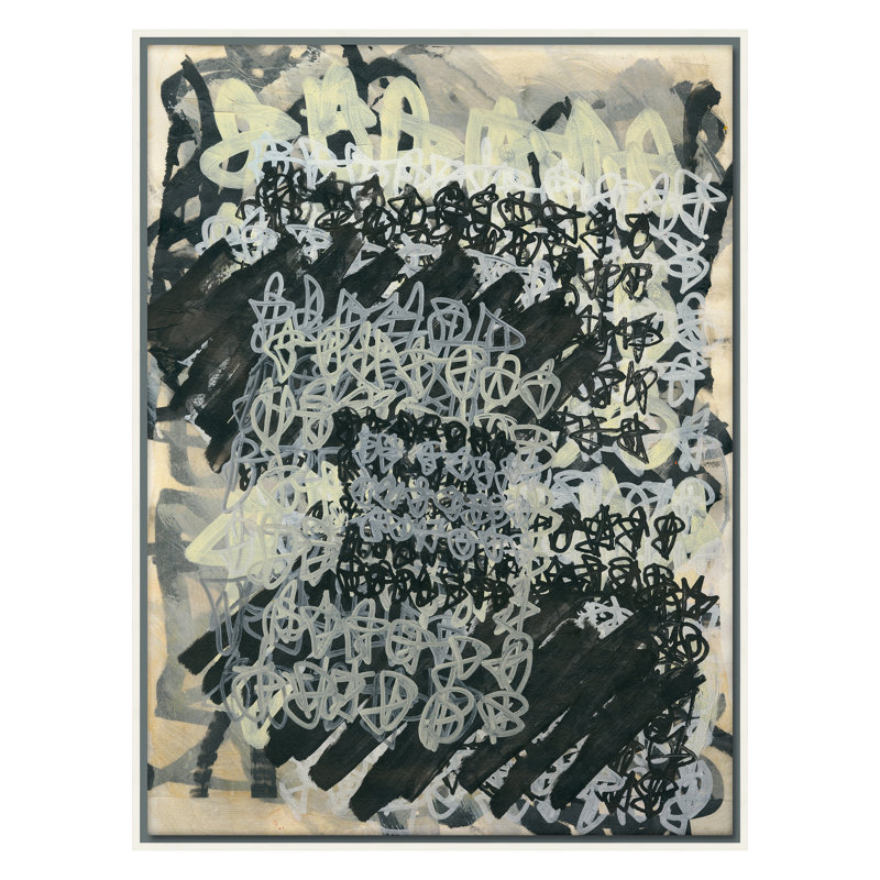 Proposition 13 Print by McFarlane, Tim, White Floater Framed, 30'' H x 23'' W