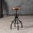 Swivel Counter Stool with Metal Frame-1034073683-951660728