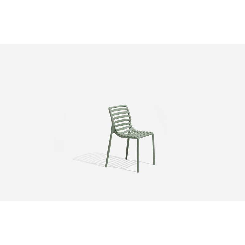 Doga Outdoor Dining Side Chair, Mint