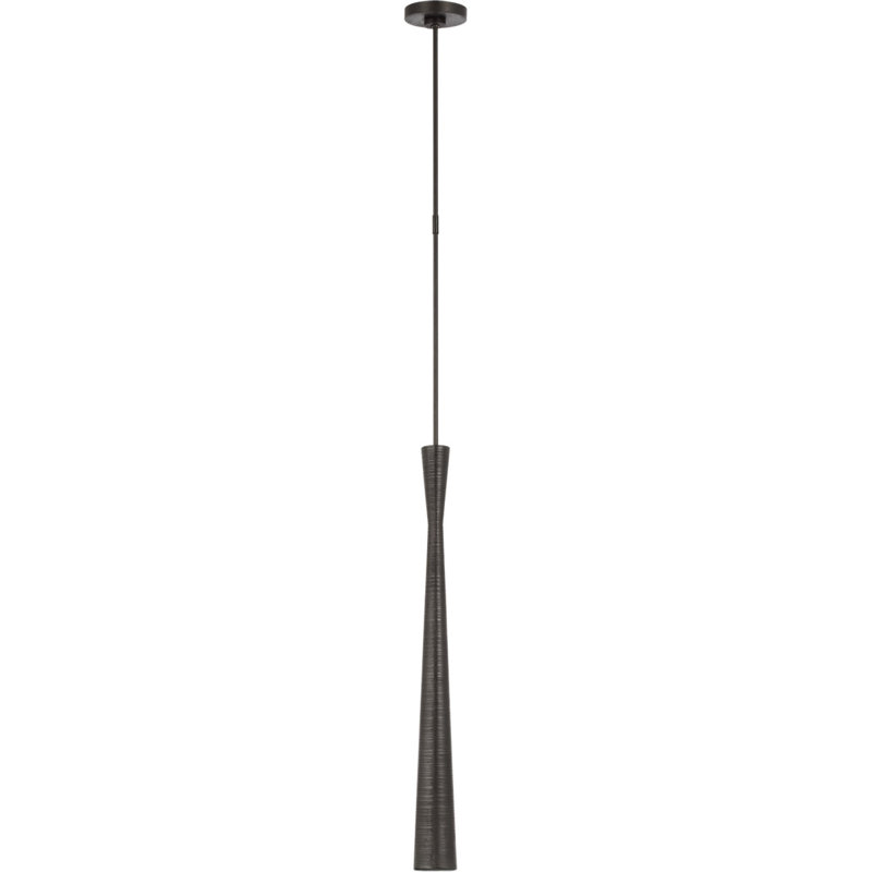 Kelly Wearstler Utopia Tall Pendant, Aged Iron, Aged Iron