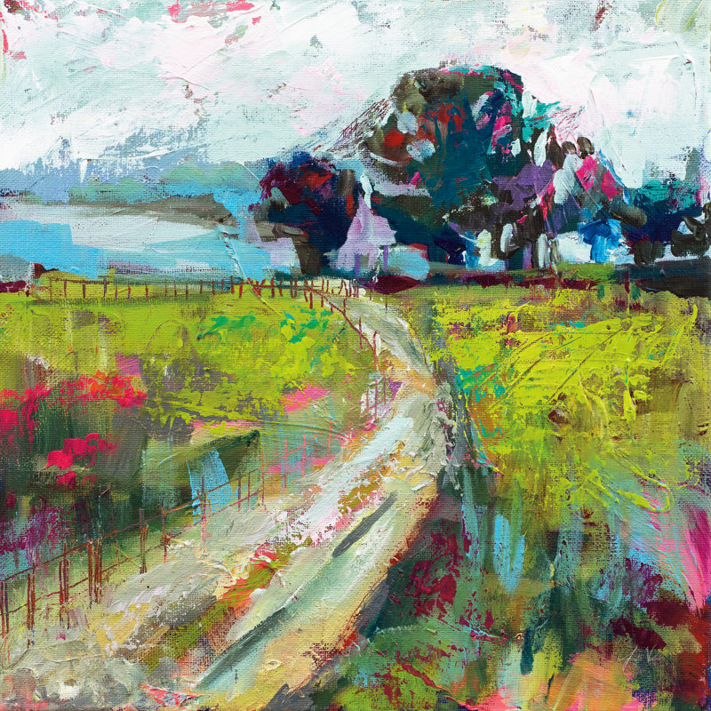 " The Meadow ", 20" H x 20" W