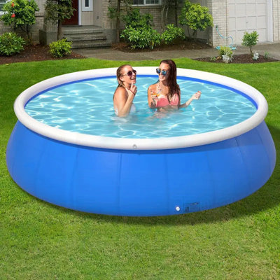 Inflatable swimming pool366*76 butterfly inflatable coil mesh pool
