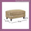 Repose-pieds en chenille 35 po avec jupe amovible, repose-pieds multifonctionnel et table basse A devant-1923758537