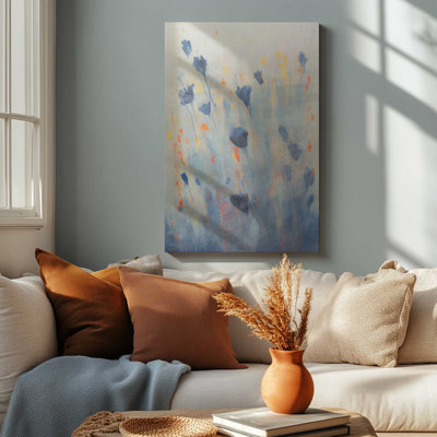 «Blue Blooms Rising II»
