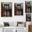 «Goulds Red Gray Brooklyn Bridge», reproduction sur toile-1016259016-1016260146