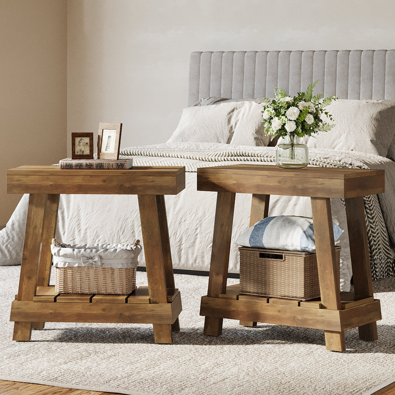 Tray Top Side Table Set