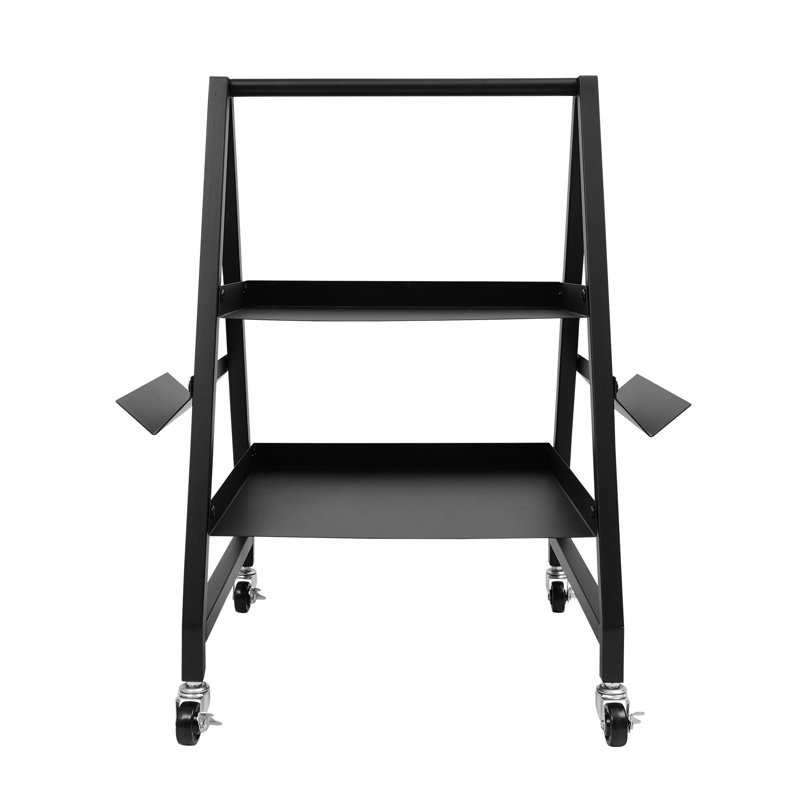 2-Tier Tool Cart With Wheels