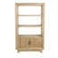 Rayonnage en bois massif de 39,5 po Jadius