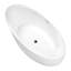 66.9'' x 31.5'' Soaking Fiberglass Bathtub