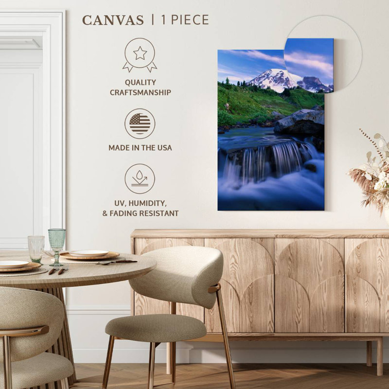 Alvord Mount Rainier Scene, 30" H x 20" W