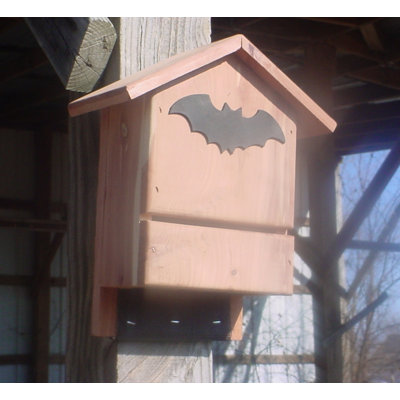 Small Cedar 3 Chamber Bat House