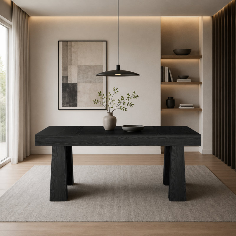 Bureau de direction spacieux et moderne pour bureau à domicile avec structure robuste et grande surface de travail