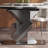 Simple Metal Microlite Round Dining Table Sets-104063268