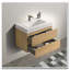 Meuble-lavabo mural flottant avec lavabo pré-assemblé sans poignée-2132295590-2132295609-2132295613