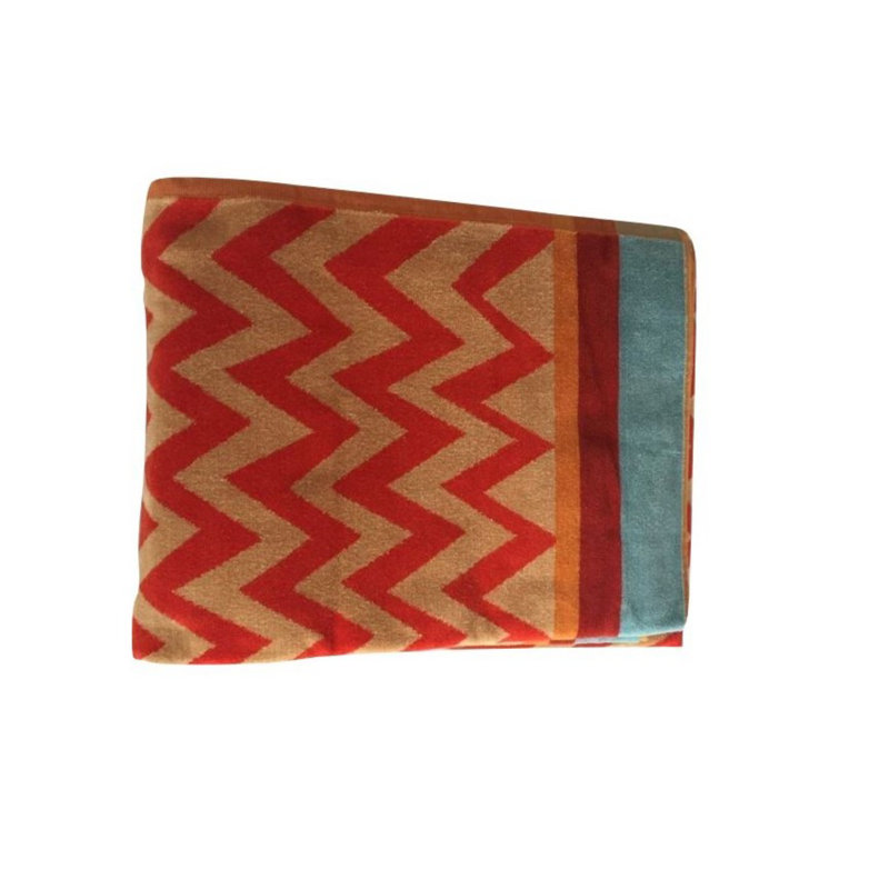 Azyriah 100% Cotton Jacquard Beach Towel