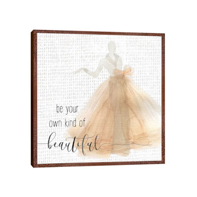 Be Beautiful by Carol Robinson - Print on Canvas