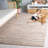 Abott Woven Jute/Canvas/Cotton Rug in Beige/Natural/Light Blue-1013635041